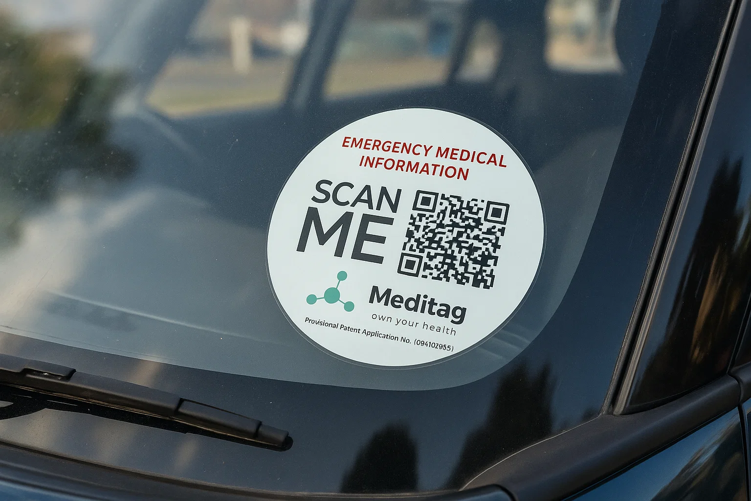 Healthcare professional scanning QR code